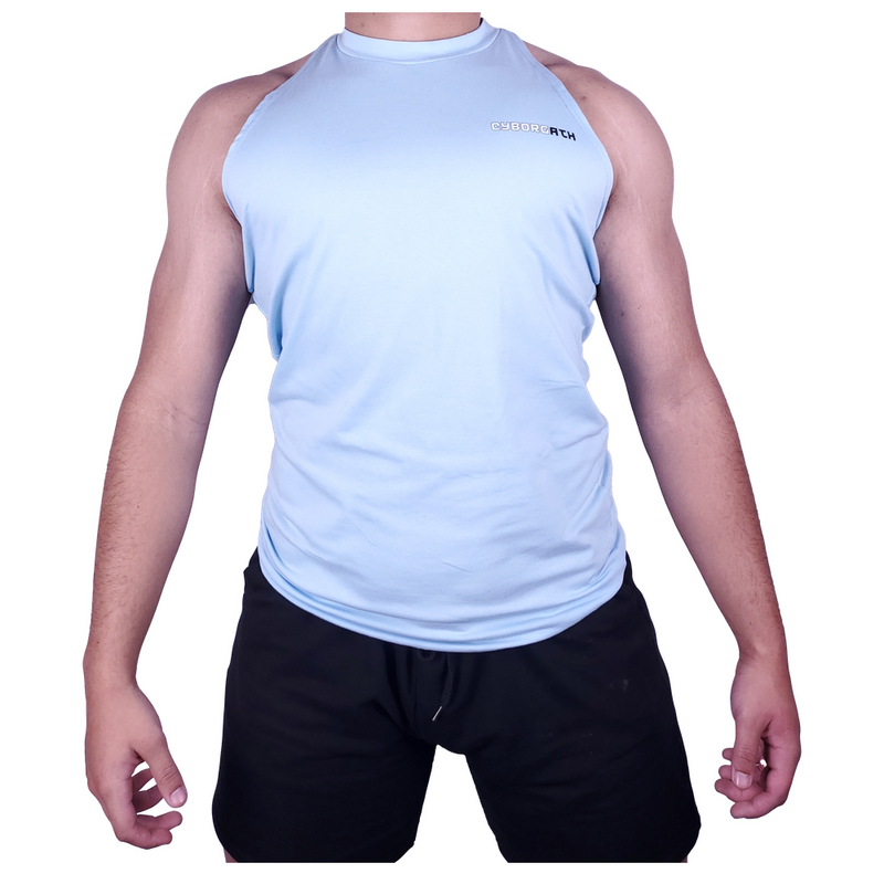 Trap-Cut Tank - Powder Blue (Pre-Order)