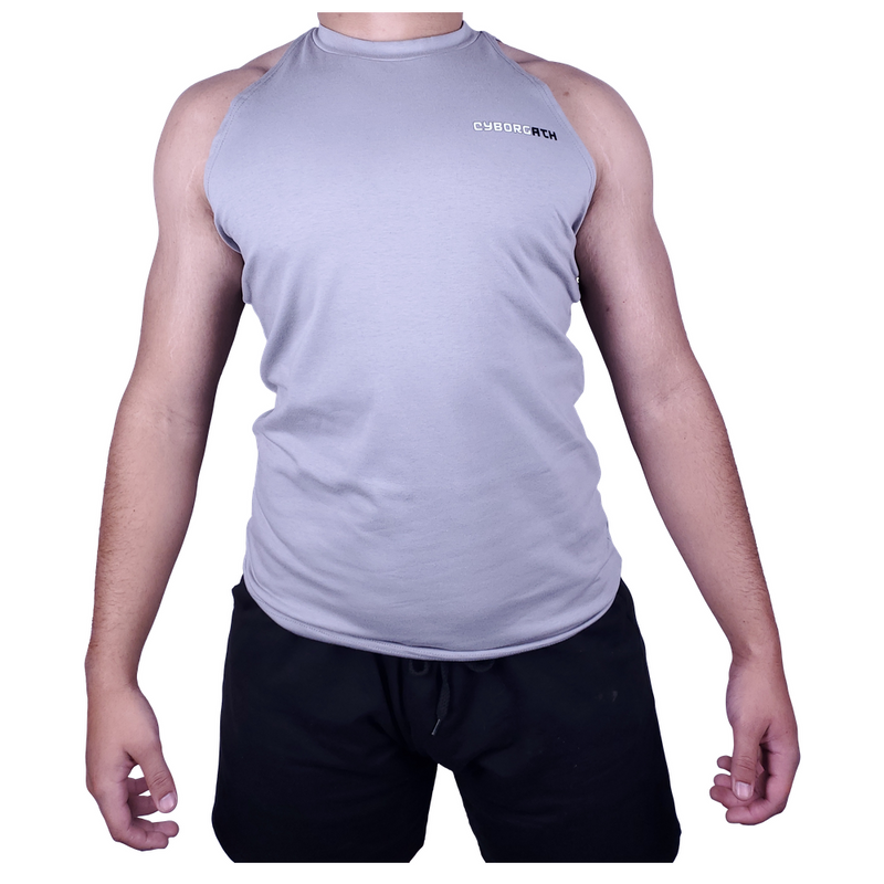 Trap-Cut Tank - Cloud Gray (Pre-Order)