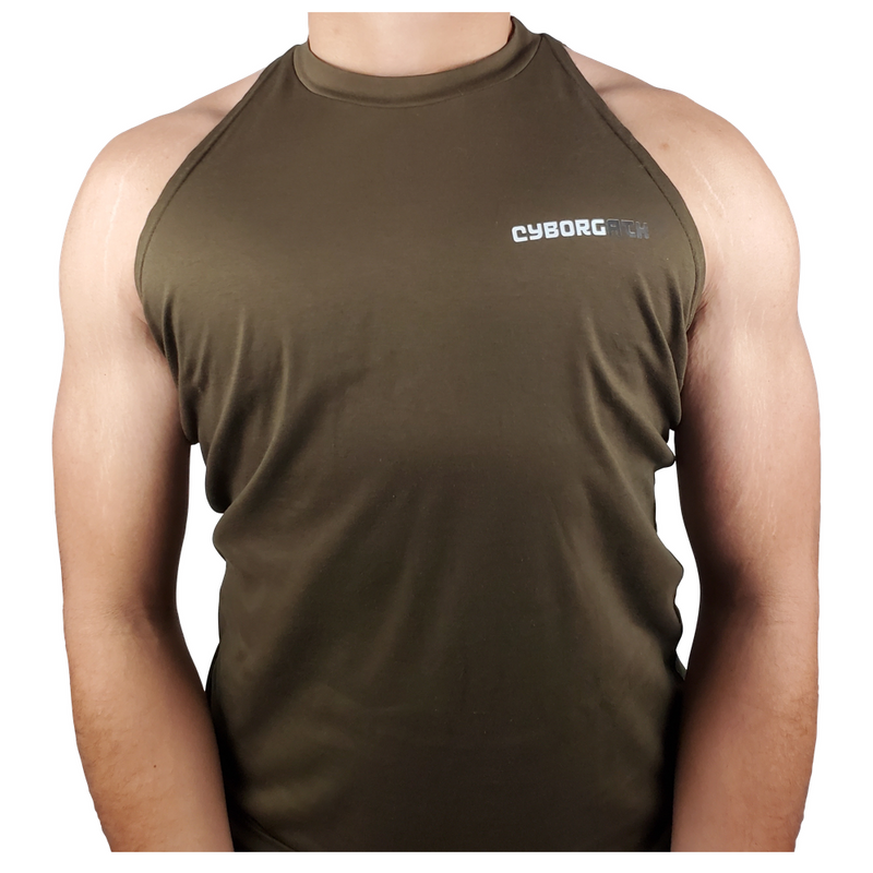 Trap-Cut Tank - Olive Green (Pre-Order)