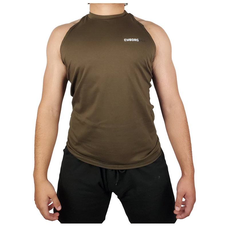 Trap-Cut Tank - Olive Green (Pre-Order)